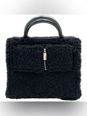 Brandon Blackwood Medium Kuei in Black Shearling